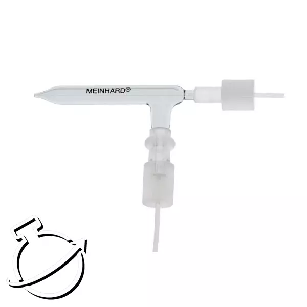 Plus Series K-Type Low Flow Glass Nebulizer - 1 mL