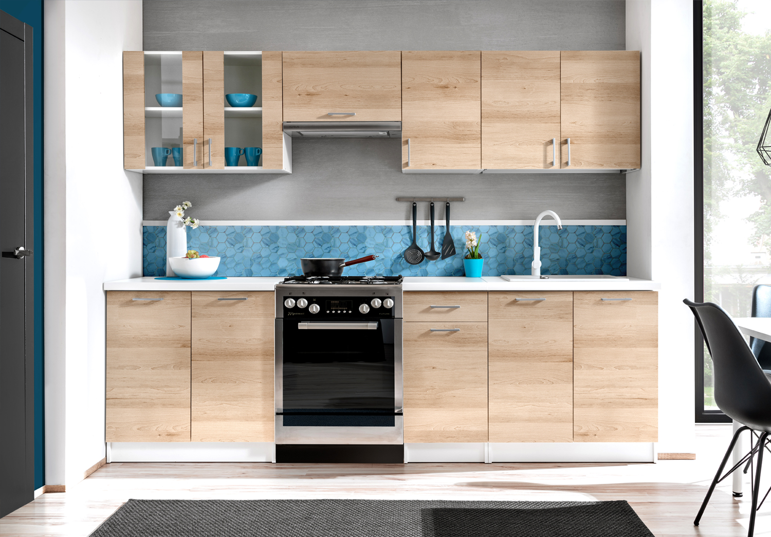 KRONODESIGN STANDARD-TRUFFLE ARTISAN BEECH/3/4"/5x8FT