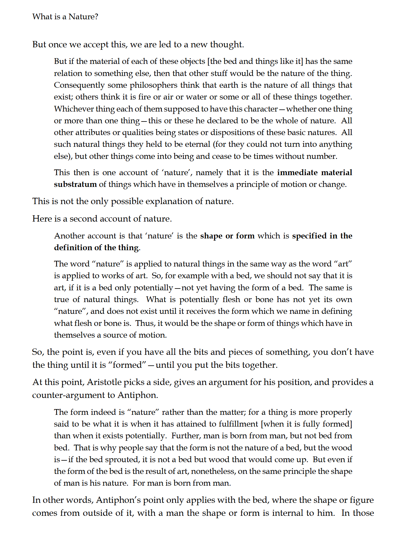 Nature, Man, & Science READER: Trivium Studies 3