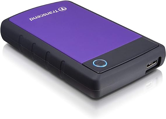 Transcend External HDD 2TB - Purple - TS2TSJ25H3P