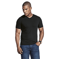 170g Slim Fit V-Neck T-Shirt Mens