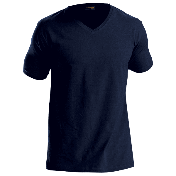 170g Slim Fit V-Neck T-Shirt Mens