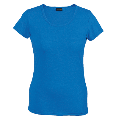 Melange Crew Neck T-Shirt Ladies