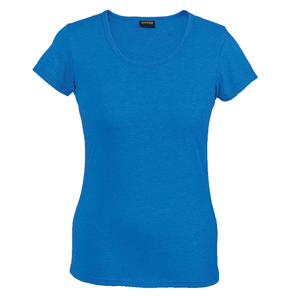 Melange Crew Neck T-Shirt Ladies