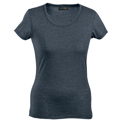 Melange Crew Neck T-Shirt Ladies