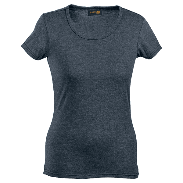 Melange Crew Neck T-Shirt Ladies