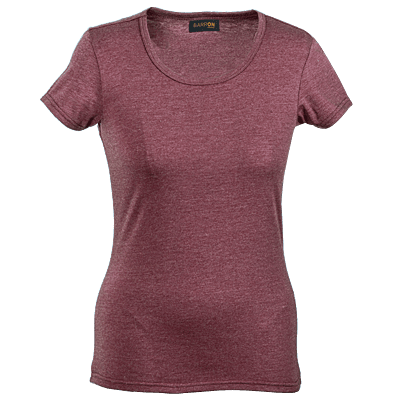 Melange Crew Neck T-Shirt Ladies