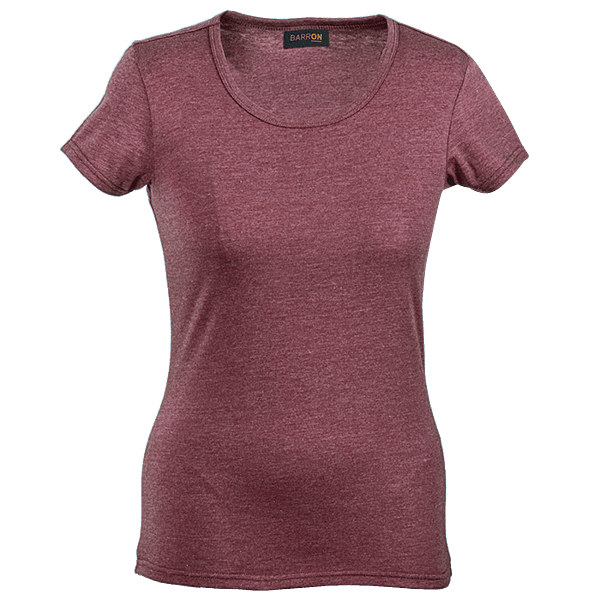 Melange Crew Neck T-Shirt Ladies