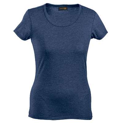 Melange Crew Neck T-Shirt Ladies