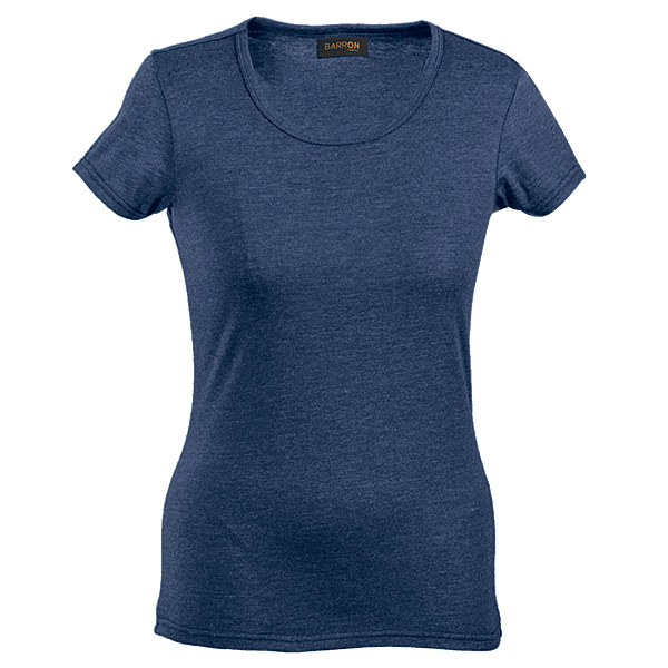 Melange Crew Neck T-Shirt Ladies