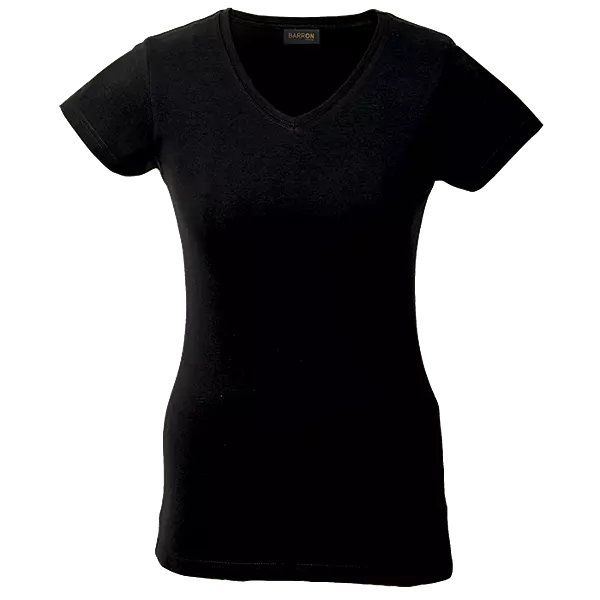170g Slim Fit V-Neck T-Shirt Ladies