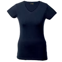 170g Slim Fit V-Neck T-Shirt Ladies