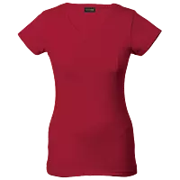 170g Slim Fit V-Neck T-Shirt Ladies