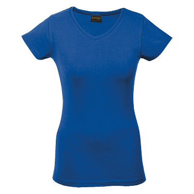 170g Slim Fit V-Neck T-Shirt Ladies