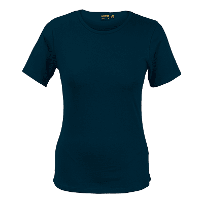 Organic Cotton Crew Neck T-Shirt Ladies