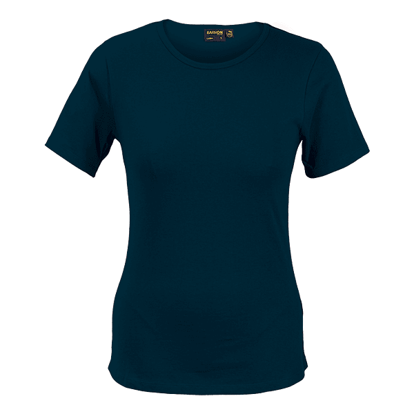 Organic Cotton Crew Neck T-Shirt Ladies