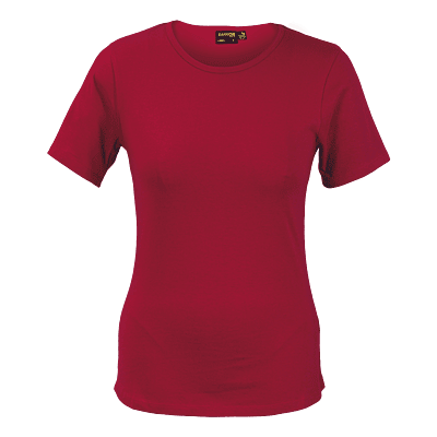 Organic Cotton Crew Neck T-Shirt Ladies