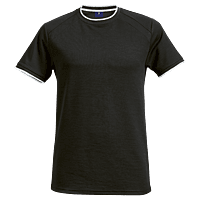 175g Ringer T-Shirt Polyester Eyelet