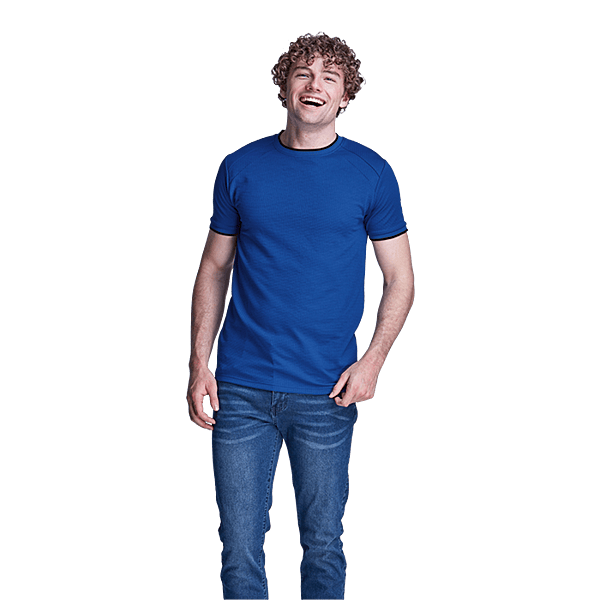 175g Ringer T-Shirt Polyester Eyelet