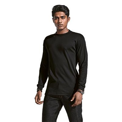 145g SG-Econo Long Sleeve T-Shirt Crew Neck