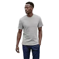 170g Pique Knit Jacquard Stripe T-Shirt