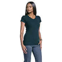 170g Essential V-Neck Slim Fit Ladies