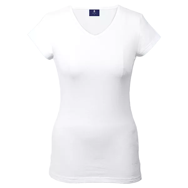 170g Essential V-Neck Slim Fit Ladies