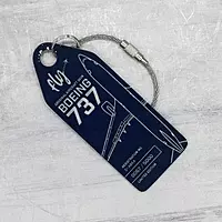 Aviationtag Boeing 737 - D-ABKA - Dark Blue