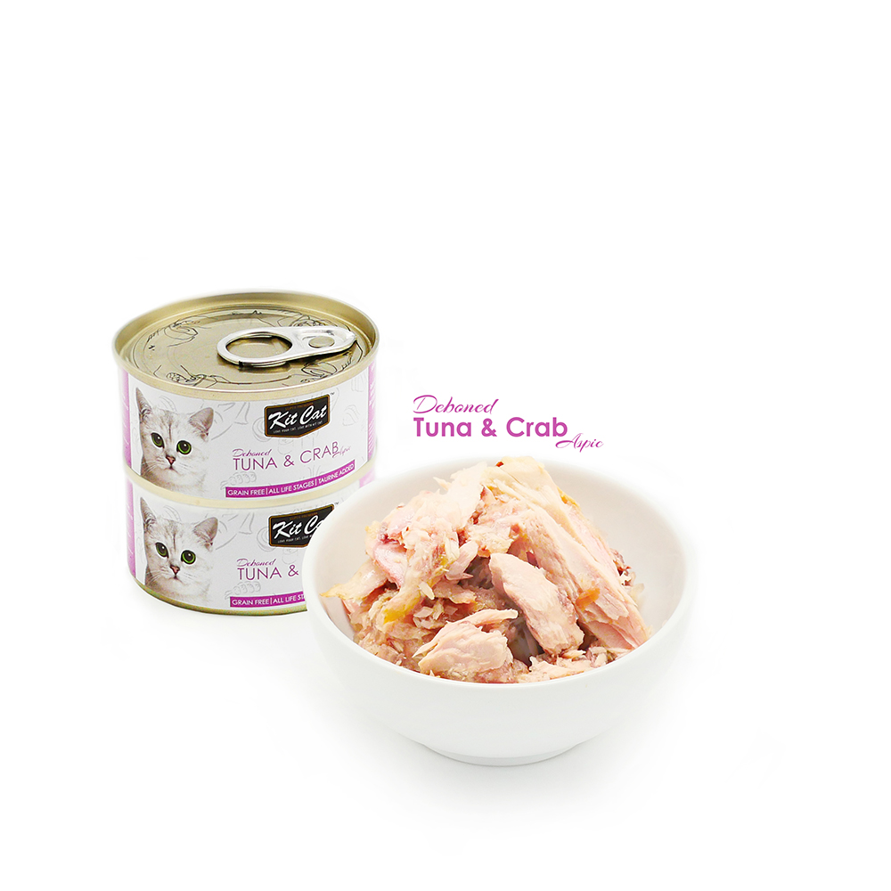 Kit Cat Tuna-&-Crab 80G (Wet Food) Kit Cat Tuna-&-Crab 80G (Wet Food)