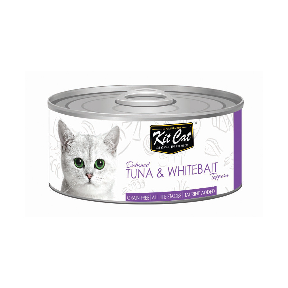Kit Cat Tuna & Whitebait 80G (Wet Food) Kit Cat Tuna & Whitebait 80G (Wet Food)