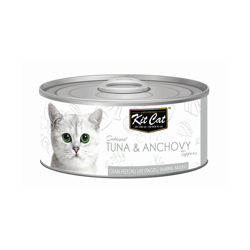 Kit Cat Tuna & Anchovy 80G (Wet Food) Kit Cat Tuna & Anchovy 80G (Wet Food)
