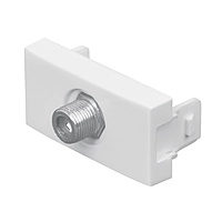 Toma de televisión, línea Oslo, color blanco - TV-OB / 48326