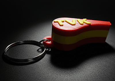 Dual side print TVK Whistle