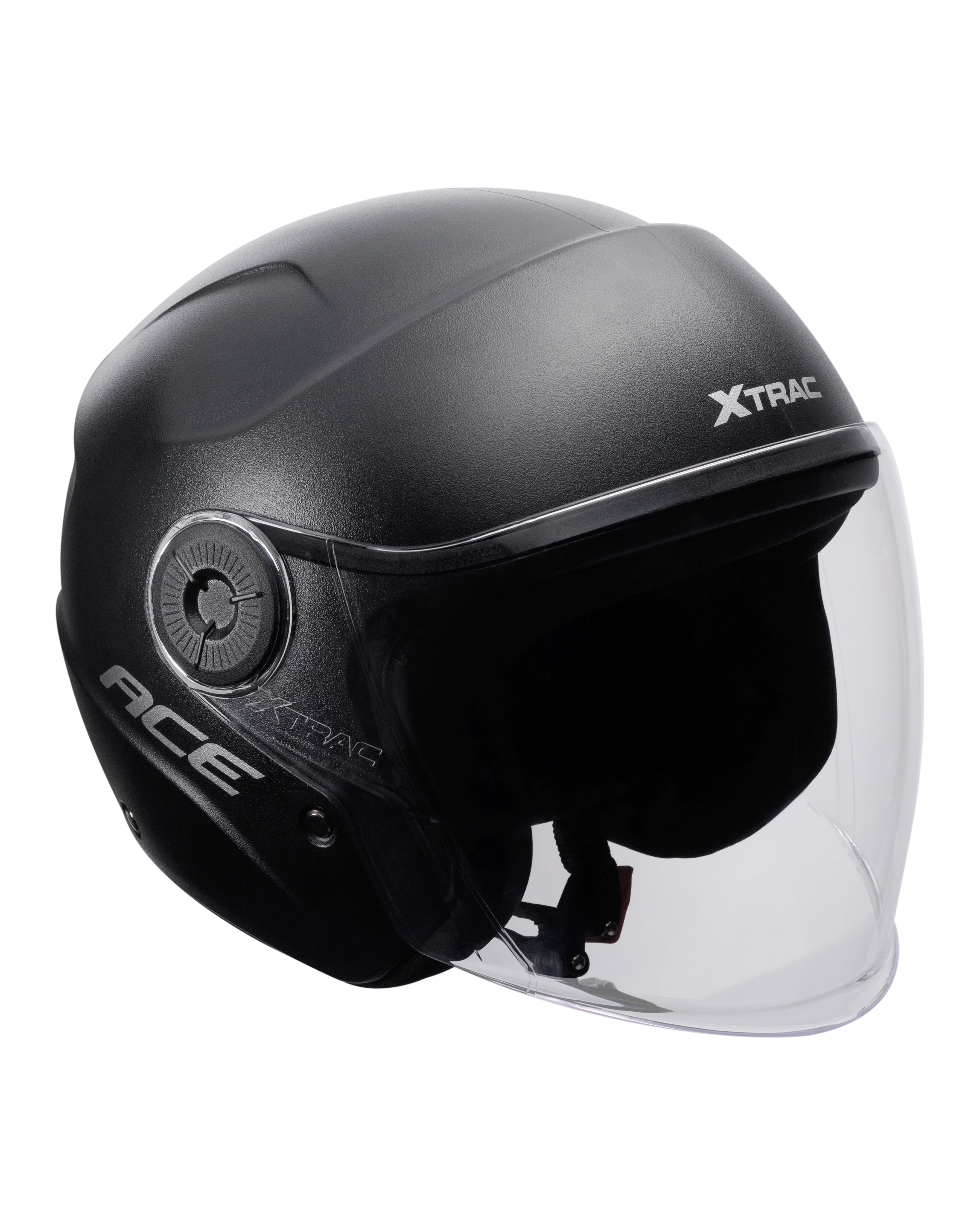 TVS XTRAC ACE O/F GLOSSY BLACK C/V XL TVS XTRAC ACE O/F GLOSSY BLACK C/V XL