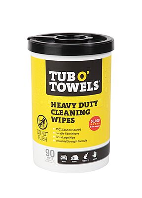 Tub O' Towels Heavy Duty Cleaning Wipes