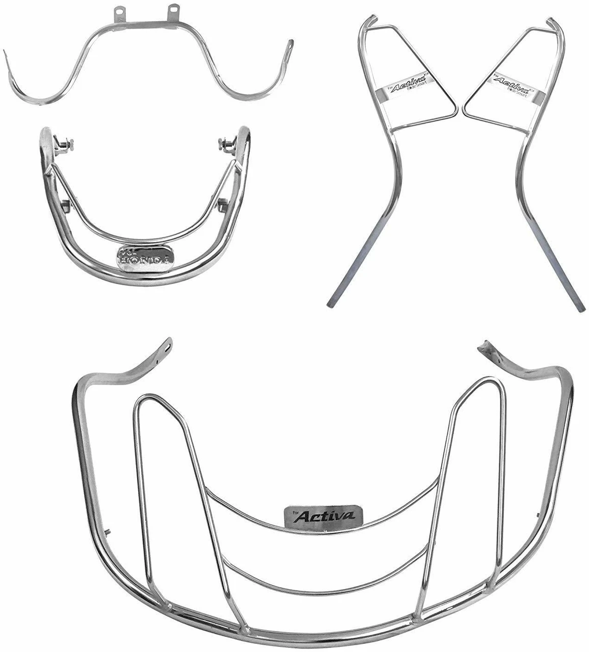 TWO WHEELER ACCESSORIES-GUARDS SET OF 3 ACTIVA(6G)-BS6