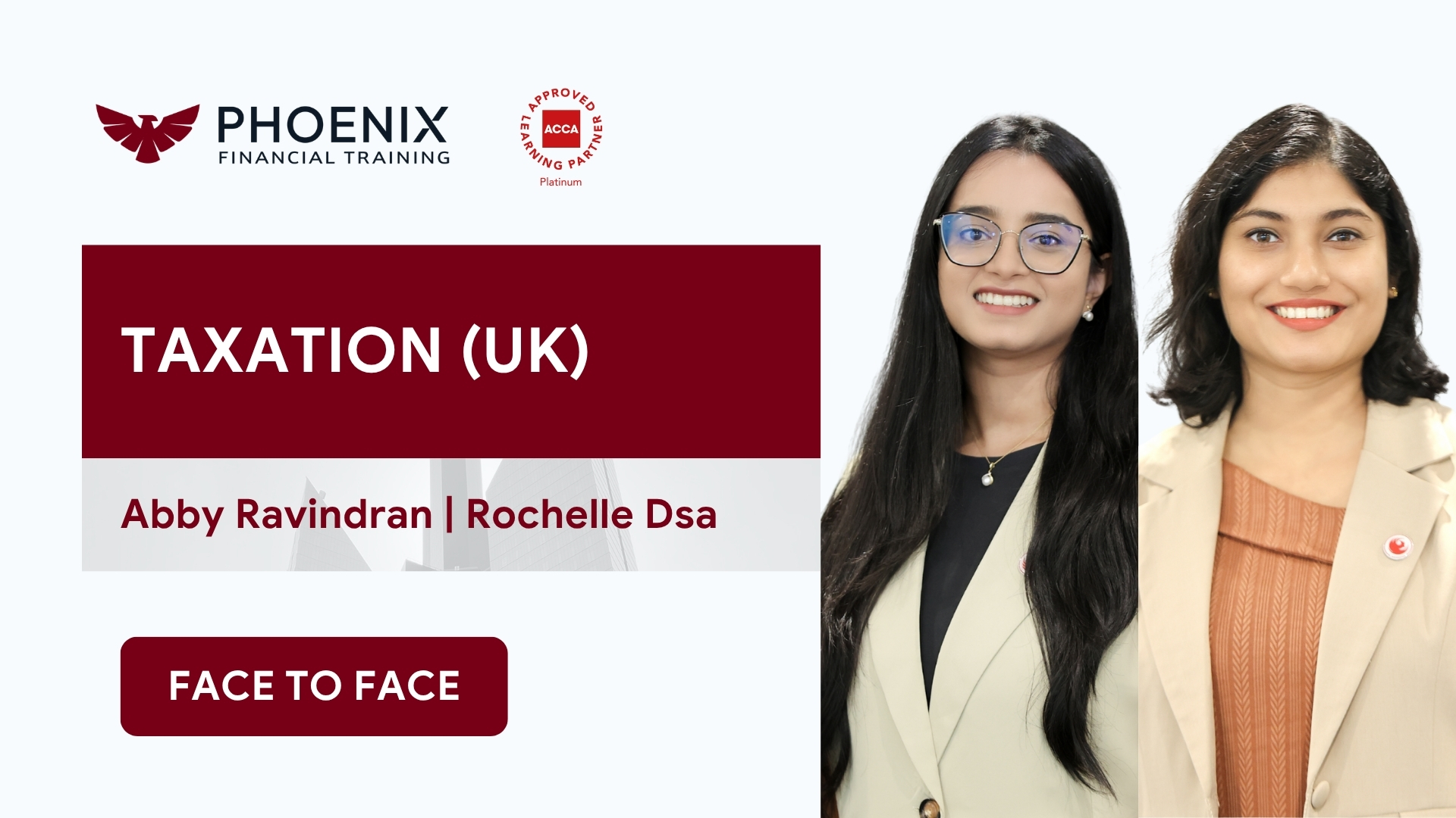 Taxation (TX) December - Face to Face (Live Streamed) Taxation (TX) December - Face to Face (Live Streamed)