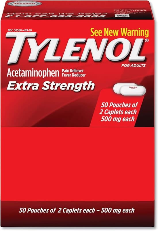 TYLENOL CAPLETS