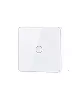 Zigbee 1 Gang Smart Touch Switch - White