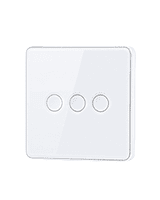 Zigbee 3 Gang Smart Touch Switch-White