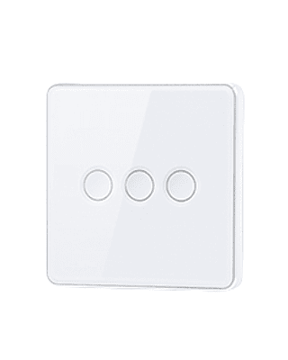 Zigbee 3 Gang Smart Touch Switch-White