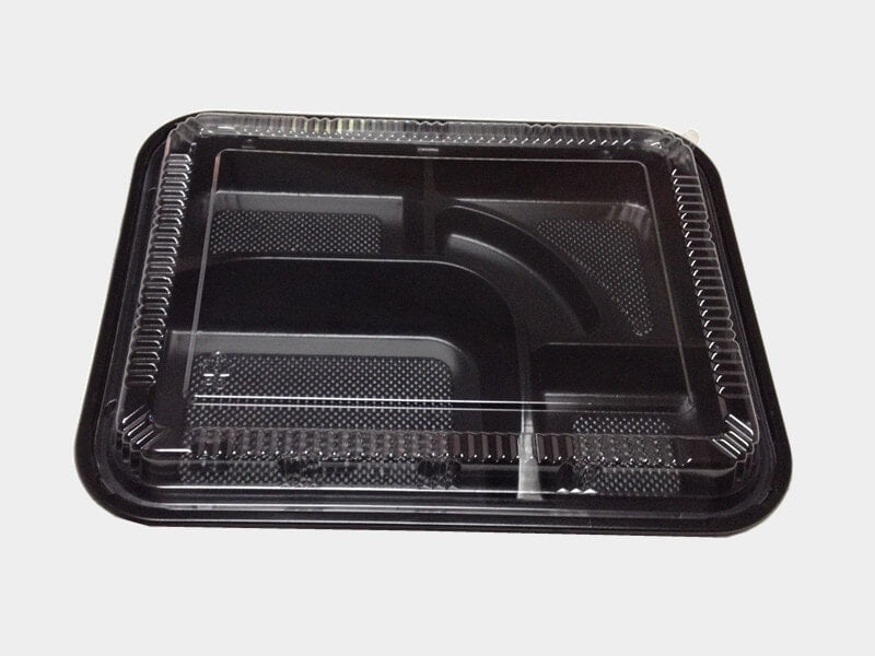 Bento Box TZ-306 w/Lid(old#MA7102)_50/4set