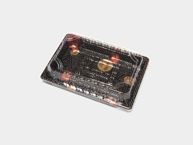 Sushi Tray TZ-008 (Lid)_50/30set (If OS, Use 239007 LID)