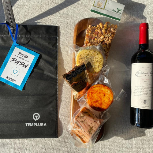 Tabla + productos gourmet día del Padre