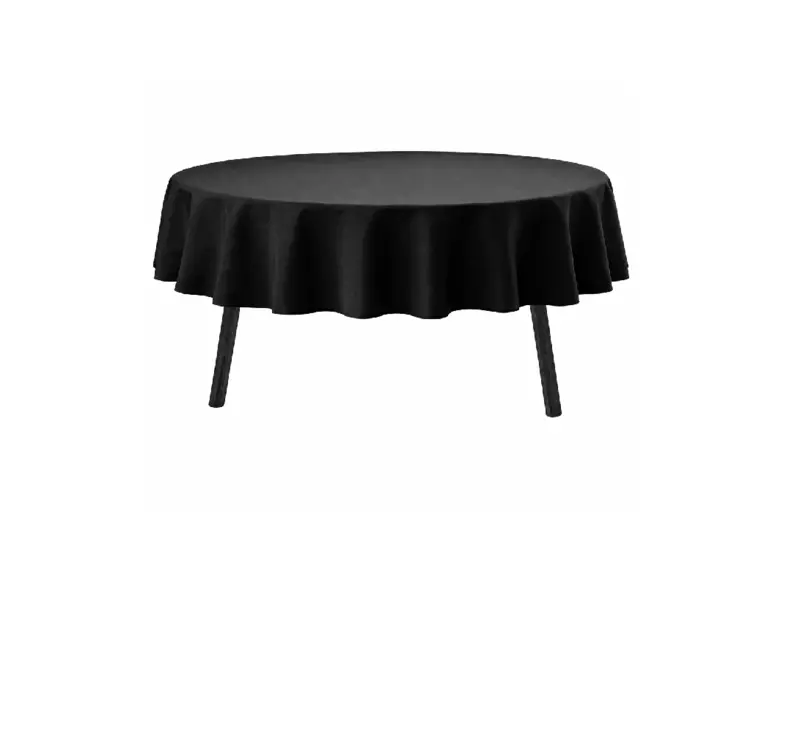 Tablecloths Round 90 in polyester 4-5 ft Table Covers / Manteles redondos 90 pulg cubiertas 4-5