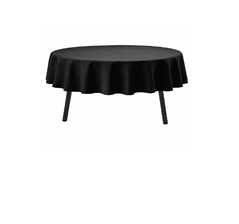 Tablecloths Round 90 in polyester 4-5 ft Table Covers / Manteles redondos 90 pulg cubiertas 4-5