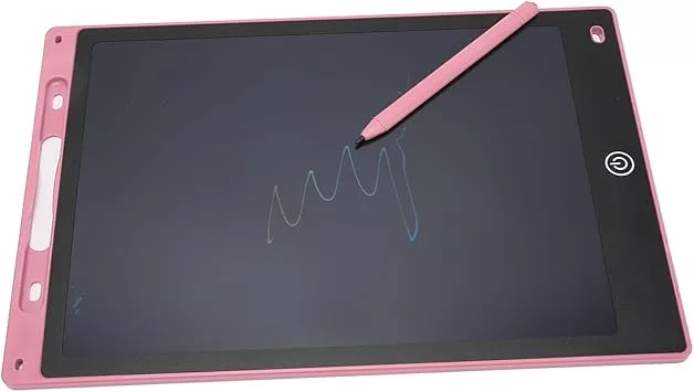 Tablette d'Ecriture Et De Coloriage LCD Avec Stylo 16'' Rose