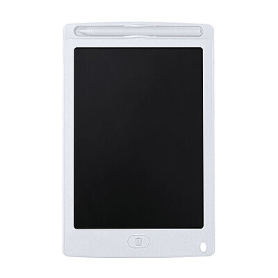 Tablette d'Ecriture Et De Coloriage LCD Avec Stylo 8.5'' Blanc