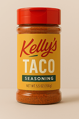 Kelly's Taco Seasoning, 16 oz.