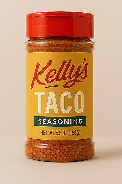 Kelly's Taco Seasoning, 16 oz.